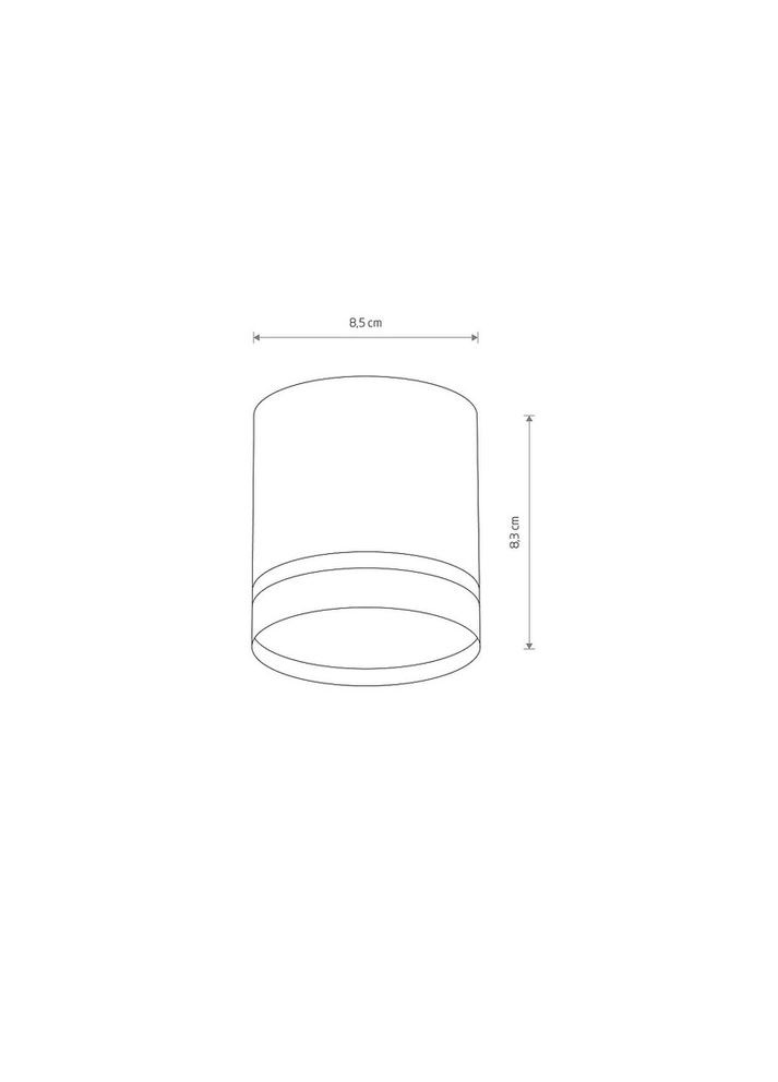 Точковий світильник 10480 Cres GX53 1x12W IP20 Чорний (10480) Nowodvorski (318524375)