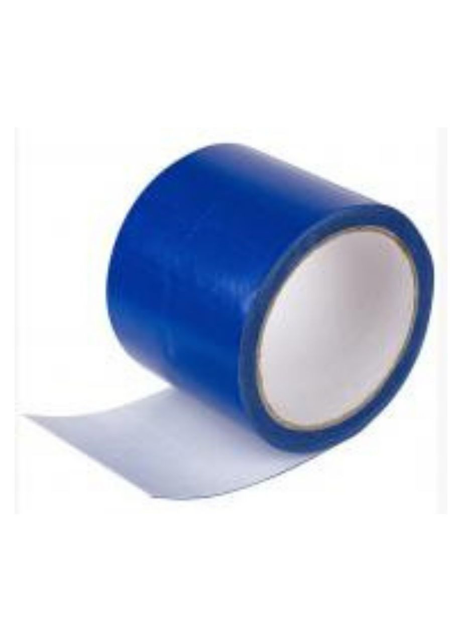 Скотч широкий 72 мм х 100 м, 40 мкм, синій, упаковка 80 шт No Brand (316091448)