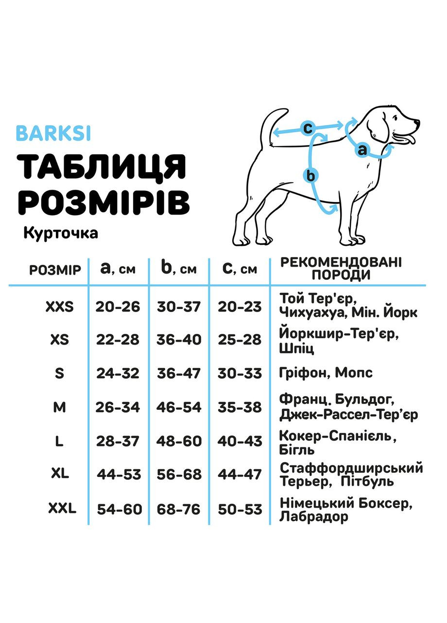 Куртка для собак Textile Коричнева (185106) Barksi (370548489)