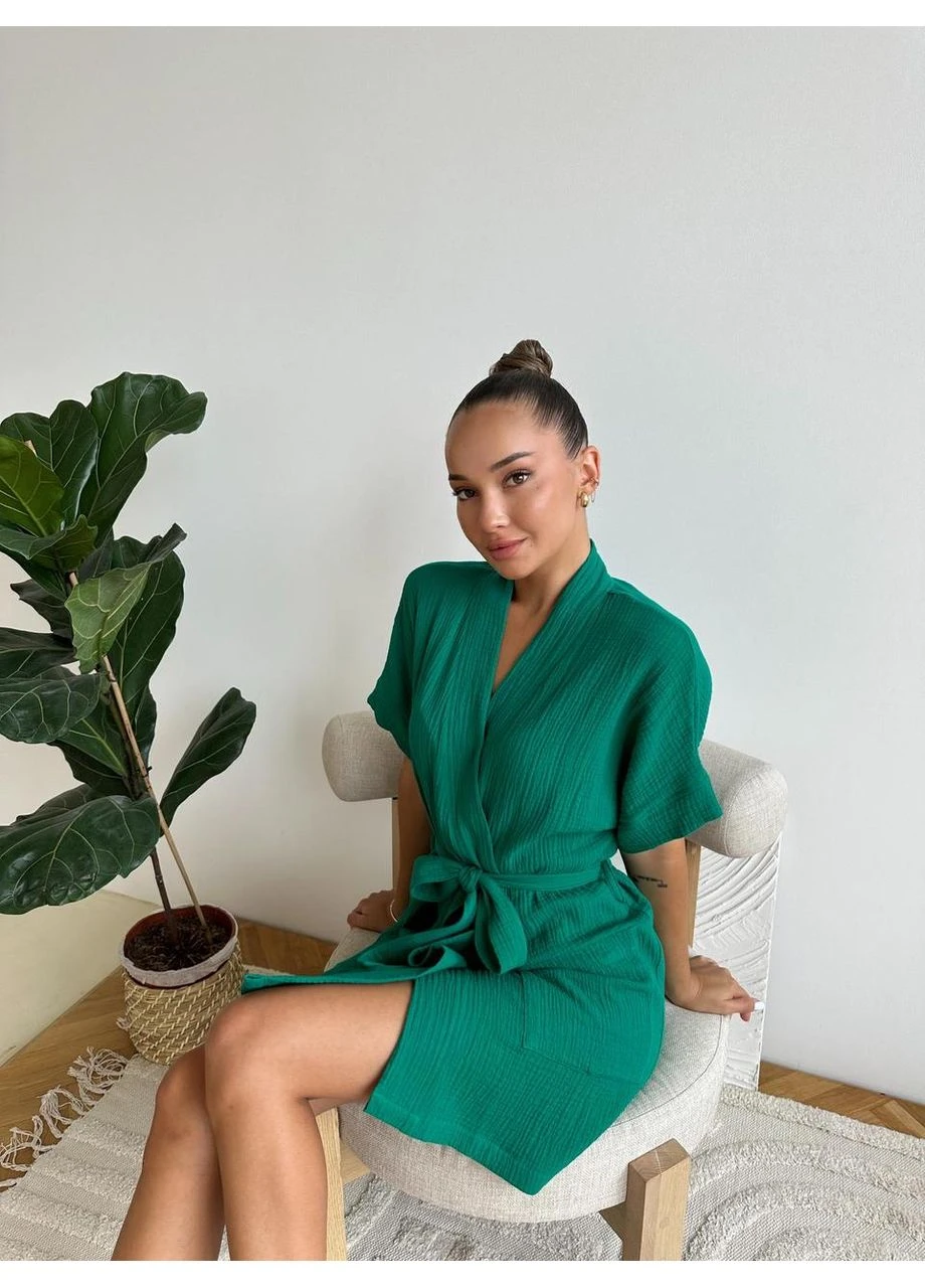Женский Халат Из Муслина Hawaii Seli No Brand (395646336)
