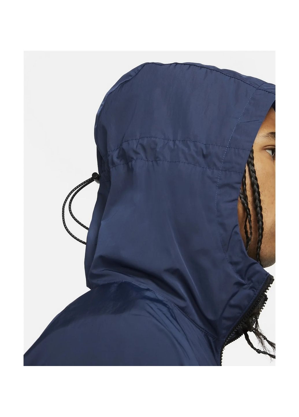 Синя вітровка чоловіча sportswear premium essentials blue Nike