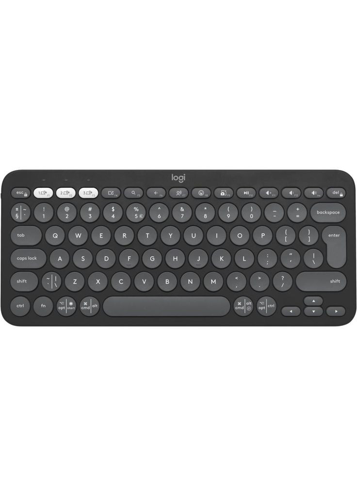 Клавиатура K380s MultiDevice Bluetooth RU Graphite (920-011851) Logitech K380s Multi-Device Bluetooth UA Graphite (300794352)