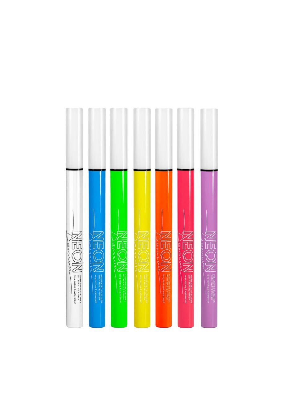 Підводка для очей кольорова Parisa Neon Demon NP-107, 07 Пурпурна Parisa Cosmetics (363554949)