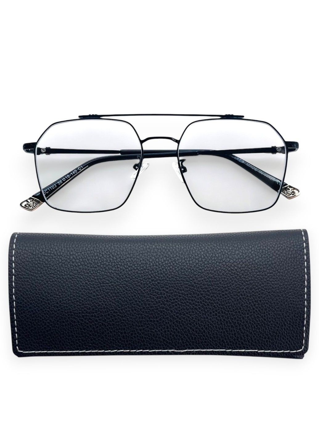 Прямокутні окуляри для комп'ютера Norell чорні. Комплект No Brand (347640715)