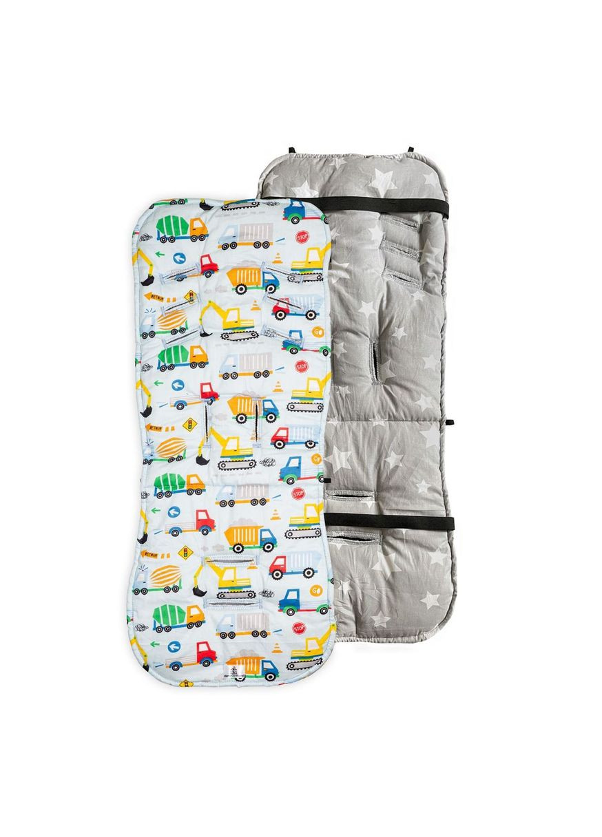 Комбінований демісезонний матрац у візочок машинки блакитні матрац у візочок машинки блакитні 80 Ріпка