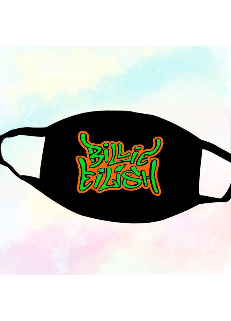 Маска захисна на обличчя Біллі Айліш Billie Eilish косплей 17х11 см (ms053) No Brand (360802113)