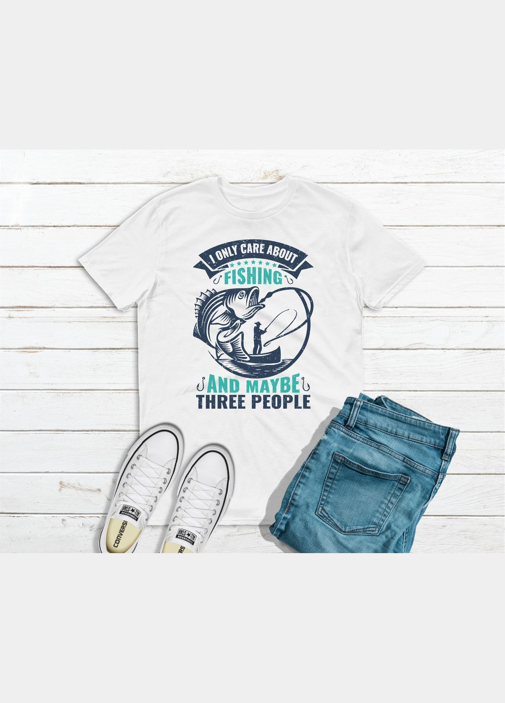 Футболка YOUstyle Fishing 0797 Gildan (279540451)