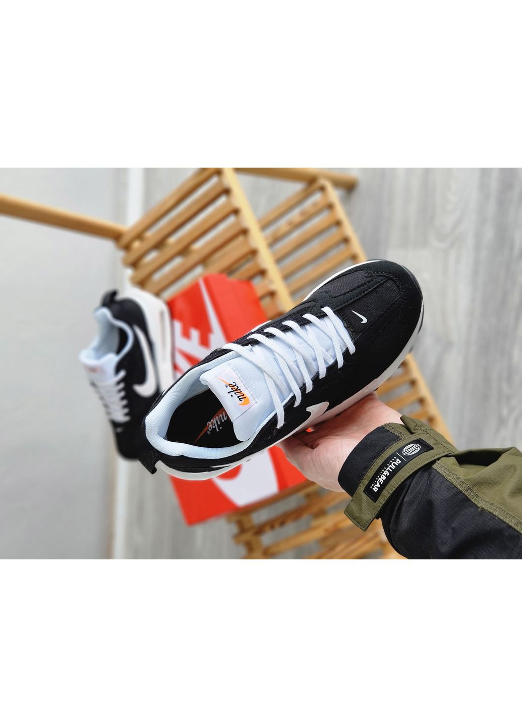 Черно-белые демисезонные кроссовки мужские и женские nike air max dawn black white | найк аир макс давн черно-белые No Brand