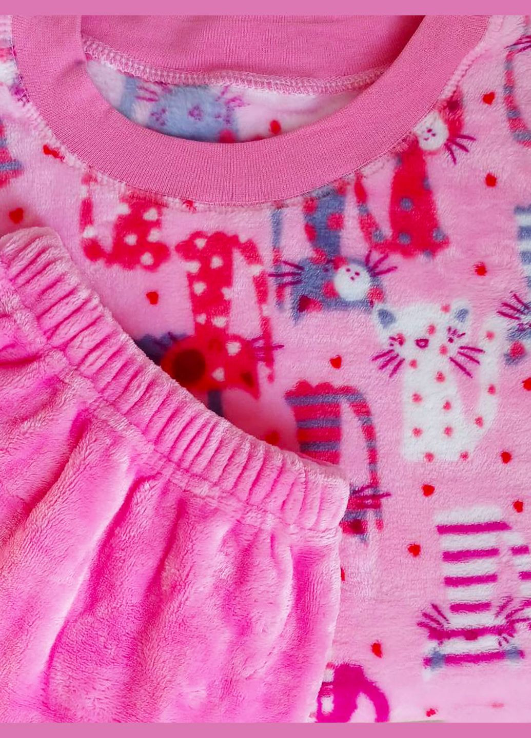 Комбінована всесезон піжама жіноча махрова зимова No Brand