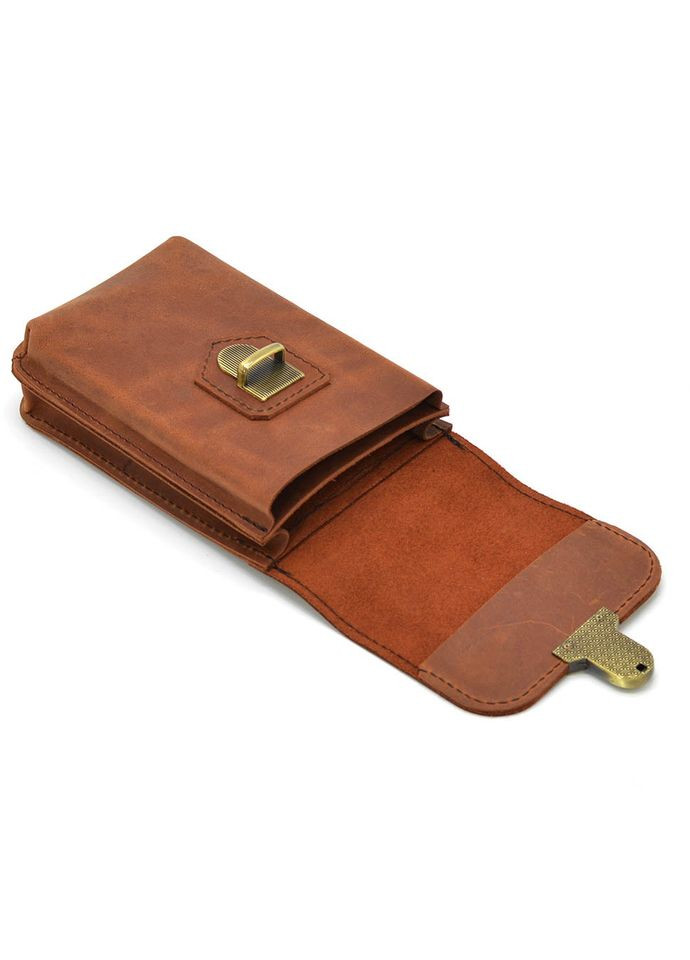 Шкіряна сумка чохол на пояс коньячна RB-2092-3md TARWA (298684102)
