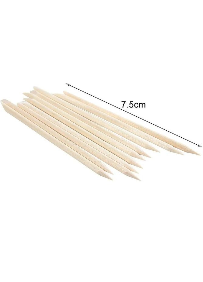 Апельсиновые палочки для маникюра и педикюра 7,5см, 100шт Plus-plus (354799157)