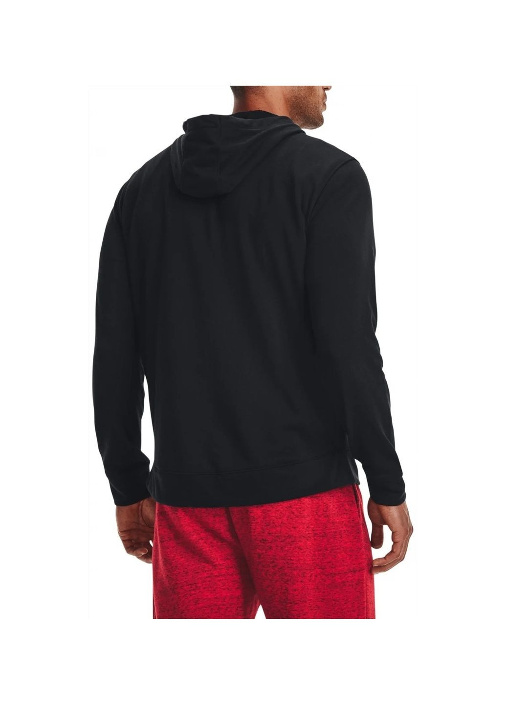 Толстовка чоловіча Hooded Sweatshirt Ua Rival Terry Lc Fz-Blk Black 1370409-001 Under Armour (364836364)