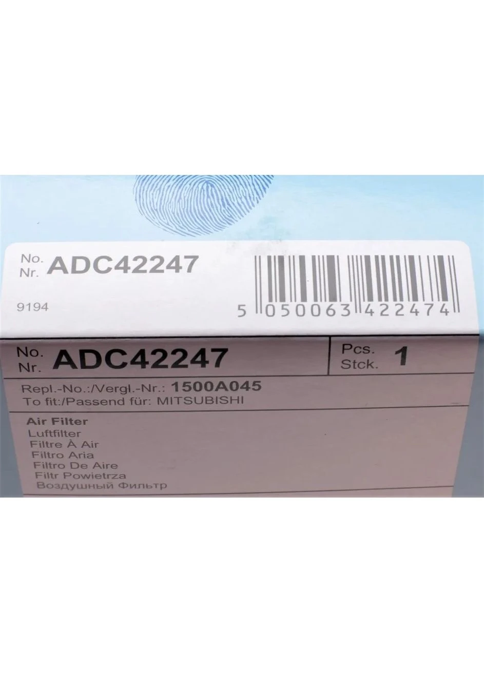 Фільтр повітряний Mitsubishi, Smart (вир-во ) ADC42247 Blue Print (345774491)