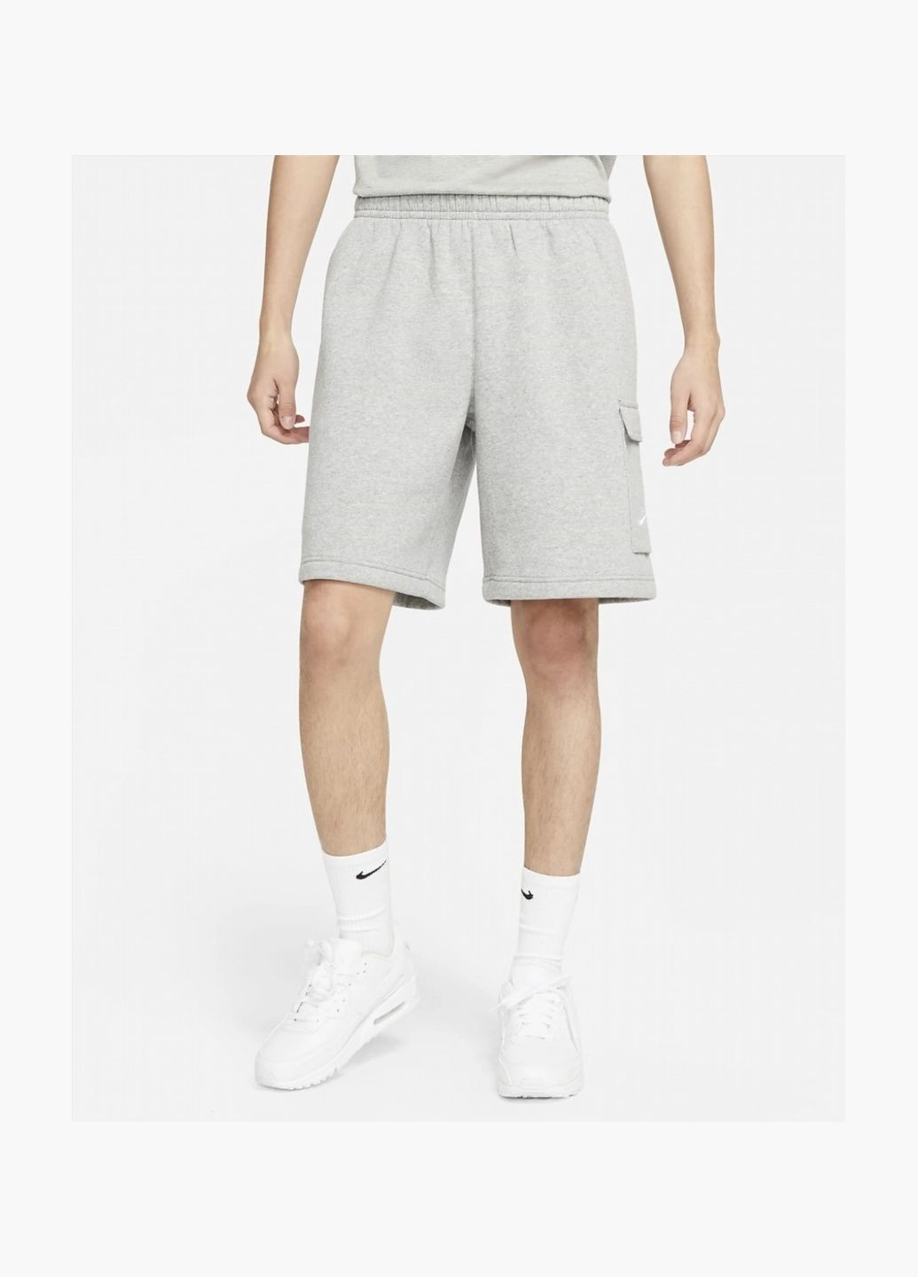Шорты мужские Sportswear Club Grey CZ9956-063 Nike (332611575)