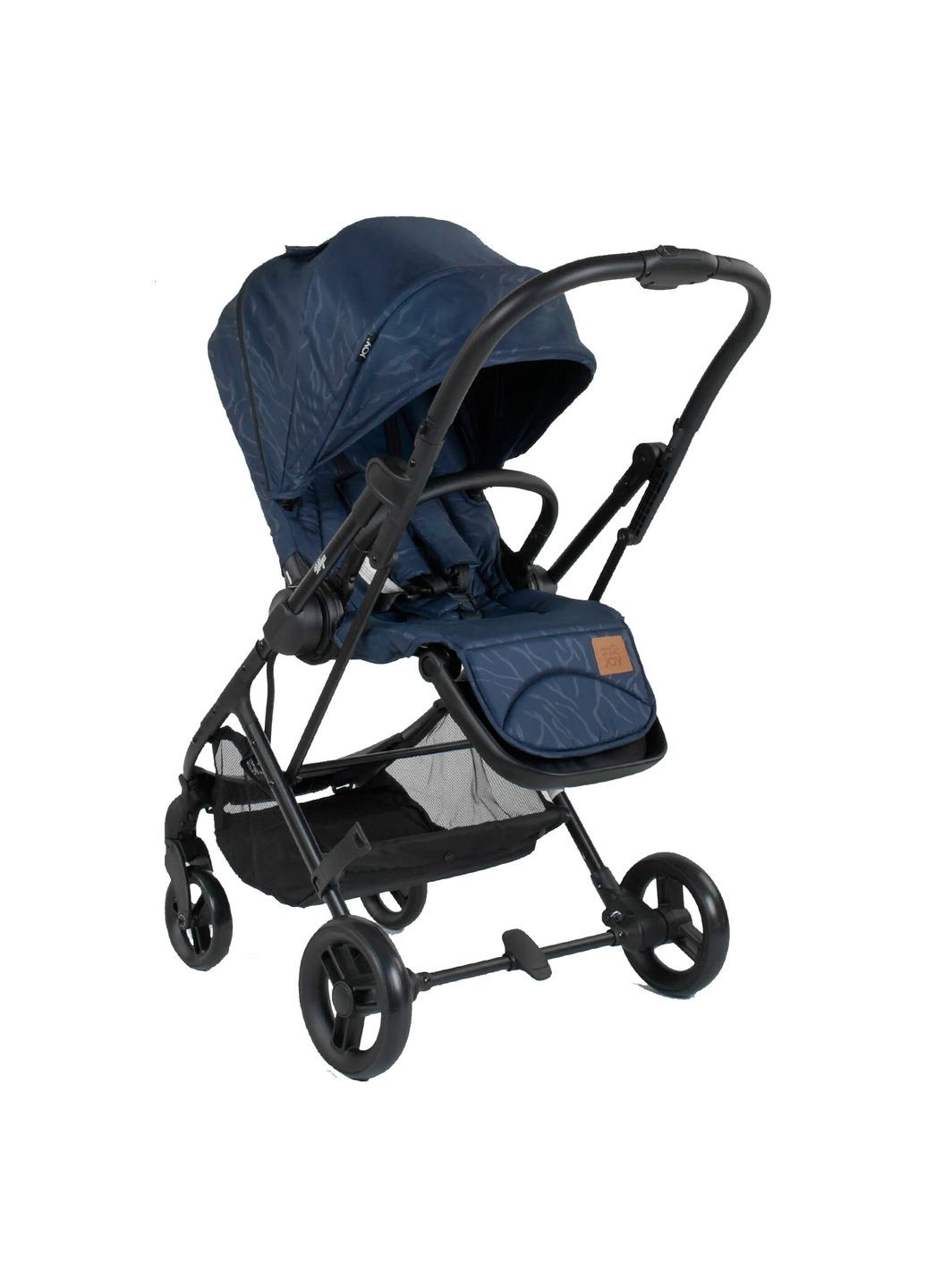 Коляска прогулянкова дитяча 66916 Liliya колір СИНІЙ, футкавер, в коробці (6989186360020) Joy (340646575)
