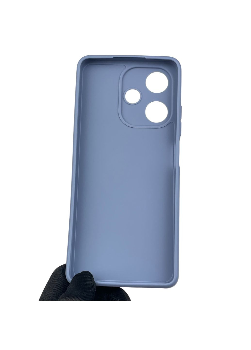 Чохол для Hot 30 з квадратними гранями із захистом камери на інфінікс хот 30 блакитний Infinix (366022287)