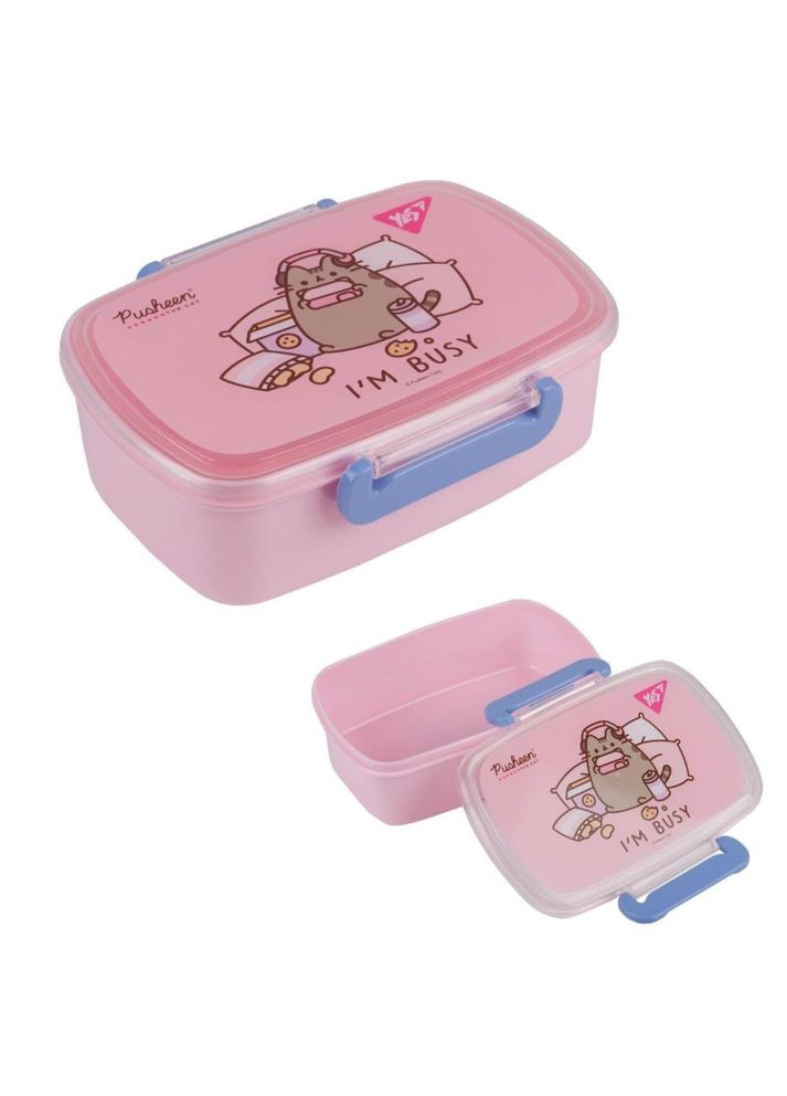 Контейнер "Pusheen" 750 мл розовый Yes (351862645)