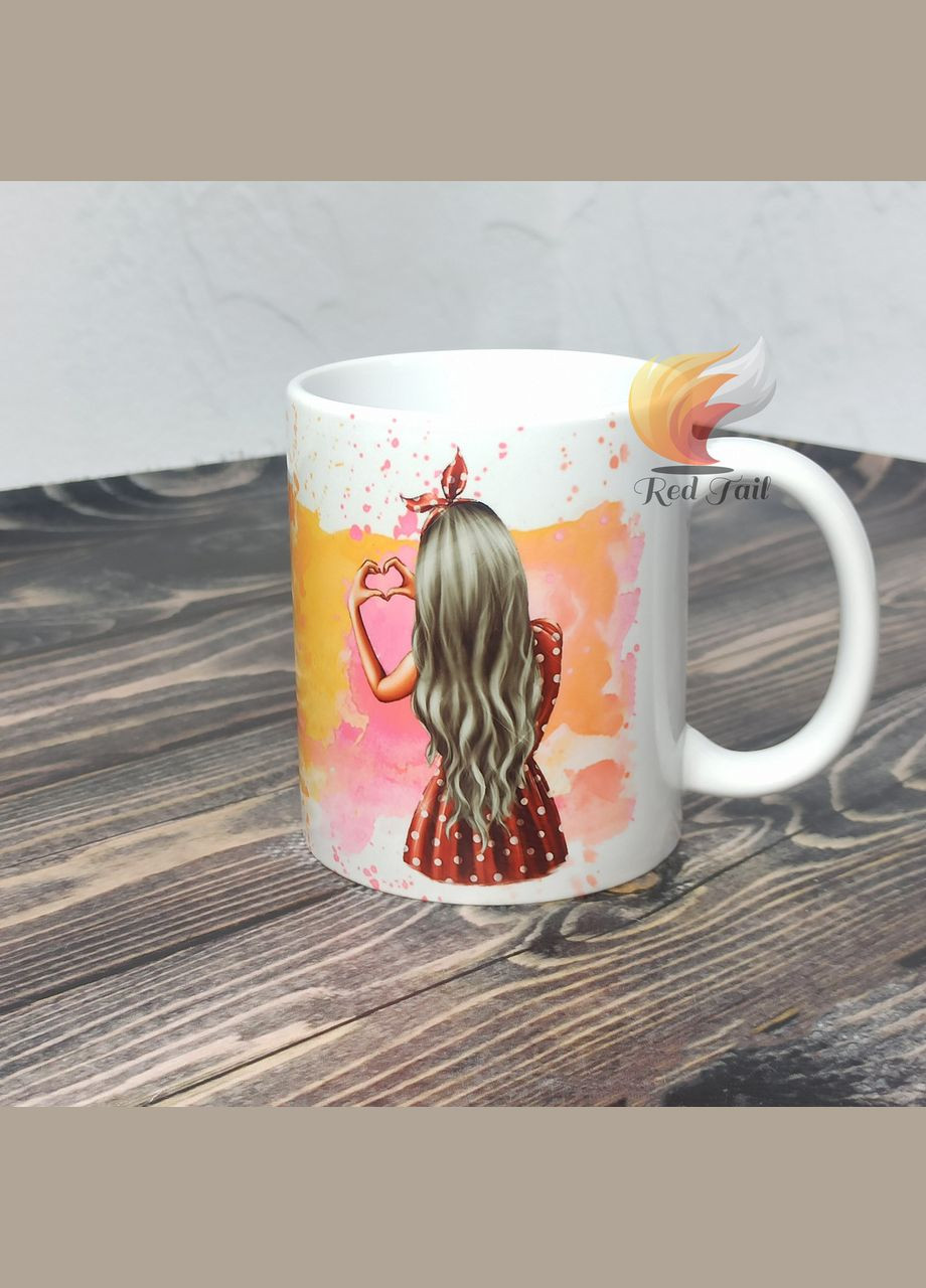 Чашка подарункова "Успішна, красива та завжди чарівна" 330 мл No Brand (328439480)