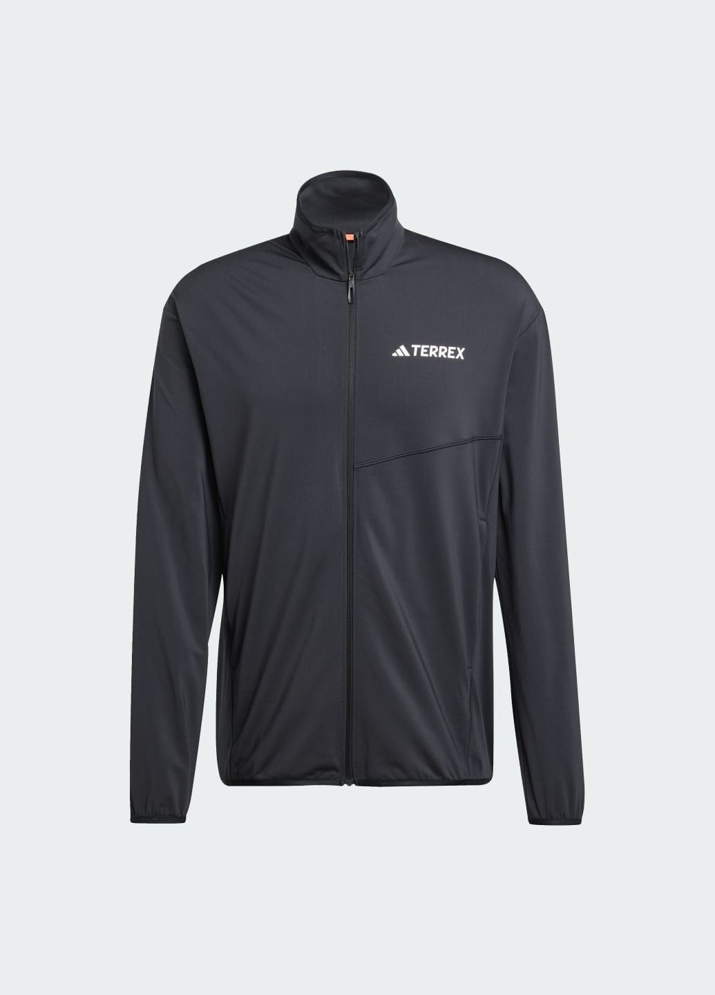 Чорна демісезонна олімпійка terrex multi climawarm full-zip tech fleece adidas
