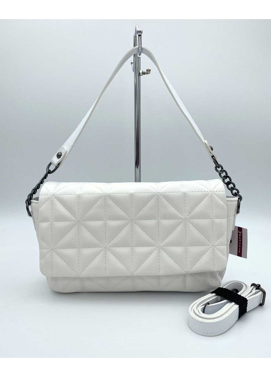 Сумка женская «Флора» белая WeLassie (315688331)