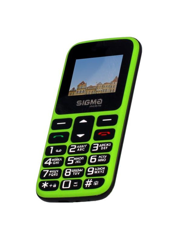 Мобільний телефон Comfort 50 Hit 2020 Dual Sim Green (4827798120941) Sigma mobile (370622264)