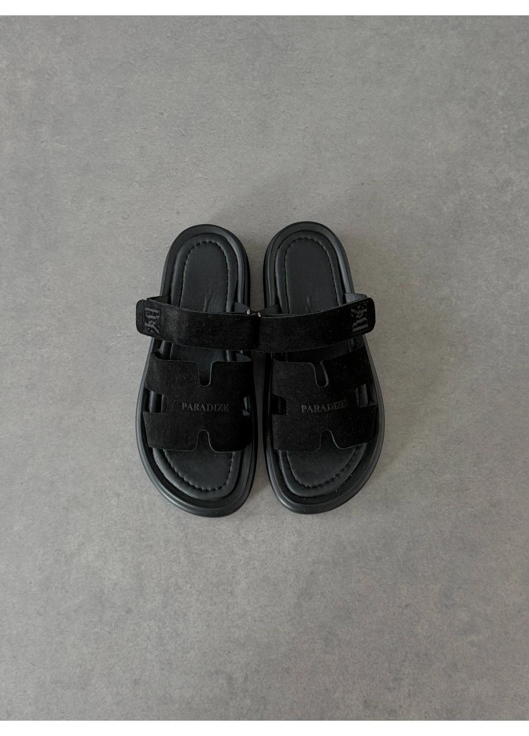 Шкіряні шльопанці No Brand (398923443)