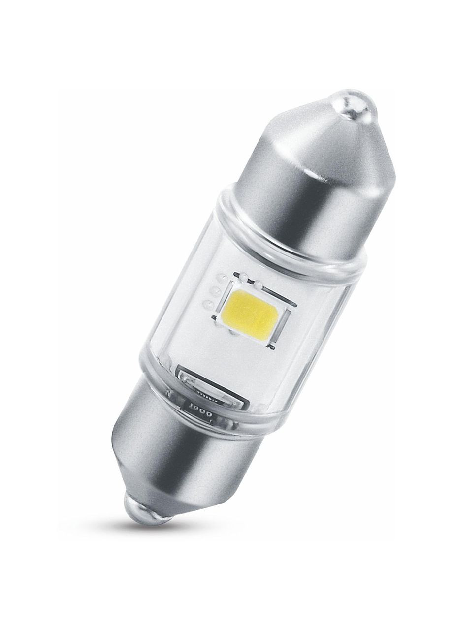 Автолампа светодиодная C10W LED 12V 0.6W 6000K 30MM SV8,5 / LED ULTINON PRO3000 / ХОЛОДНЫЙ БЕЛЫЙ СВЕТ / 1ШТ. PRO (355340504)