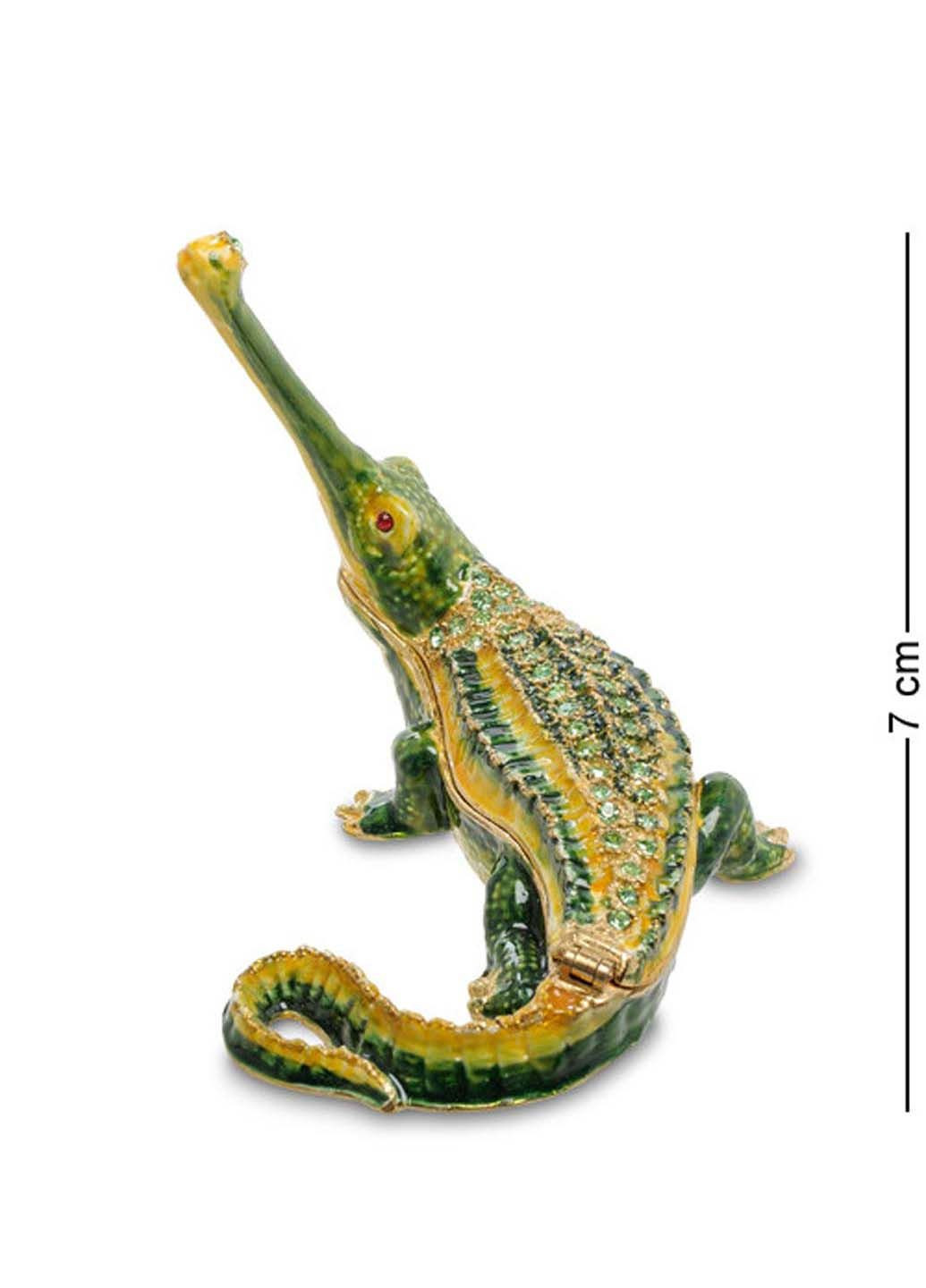 Шкатулка для бижутерии Крокодил 7 см Lefard (278082306)