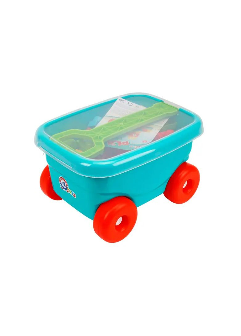 Конструктор с крупными блоками в коляске пластик ТЕХНОК от 11 лет в ассортименте 1393 ТехноК Тех1393 (370650596)