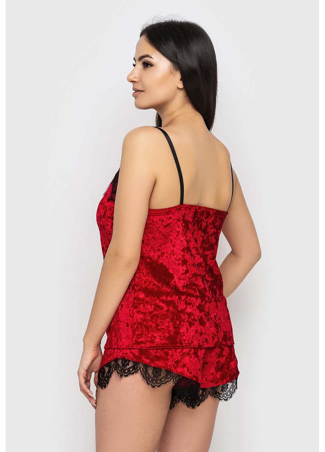 Червона піжамний комплект Ghazel