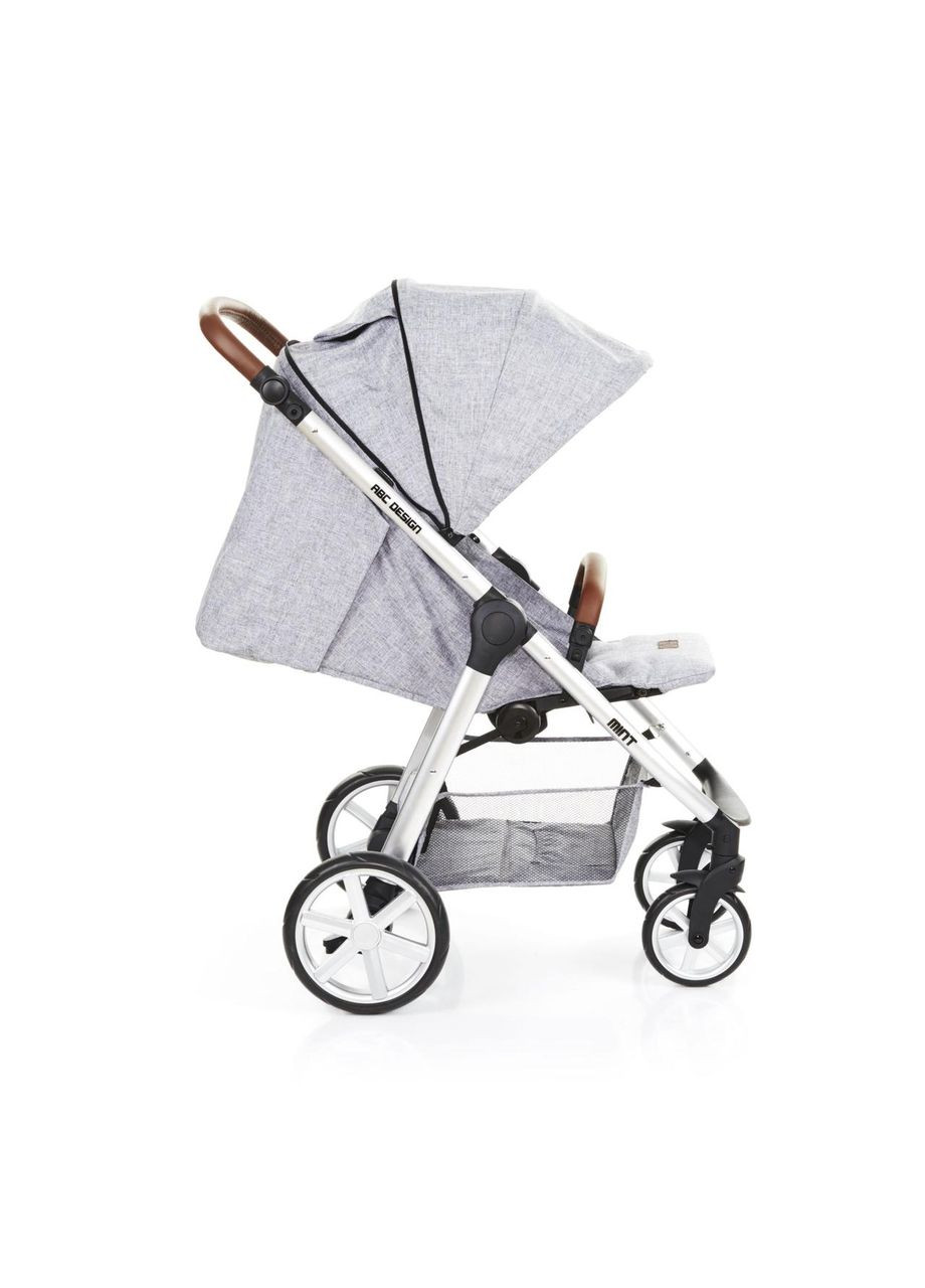 Коляска прогулянкова Mint, Graphite Grey, колір світло-сірий (51409/701) ABC design (307836183)