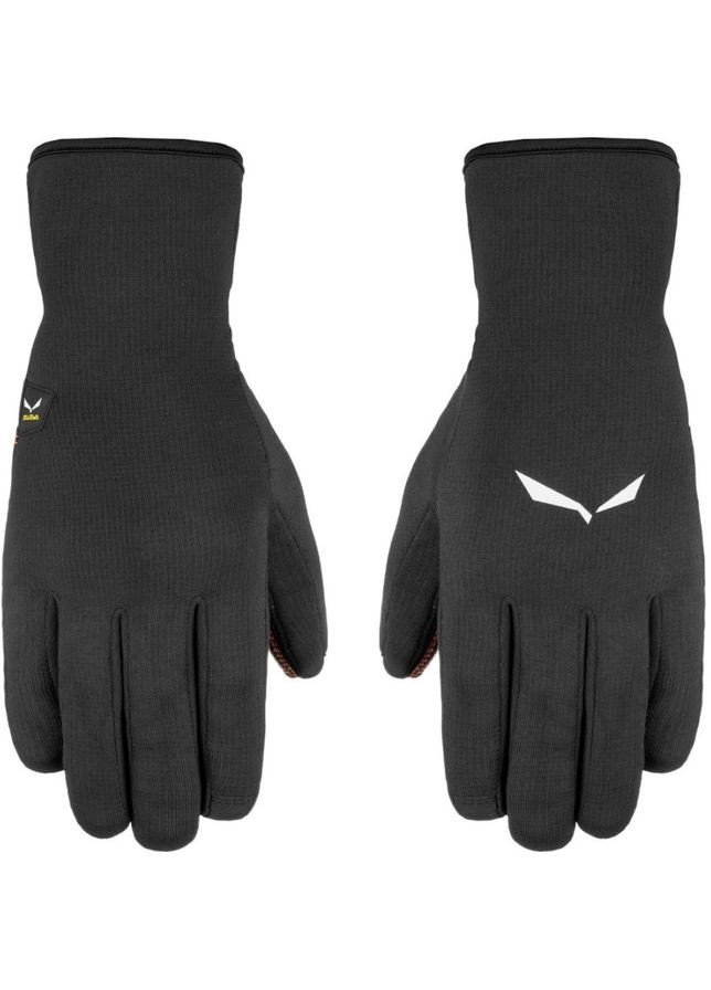 Перчатки Ortles PL Gloves Черный-Серый Salewa (279848933)