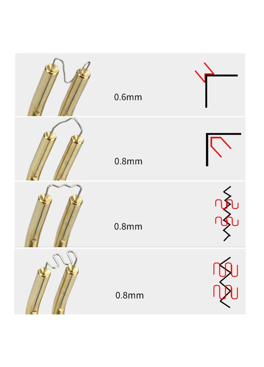 Паяльник електричний для ремонту пластику Паяльник для паяння пластикових бамперів + 200 скоб Червоний (R051148) Icar (349843665)