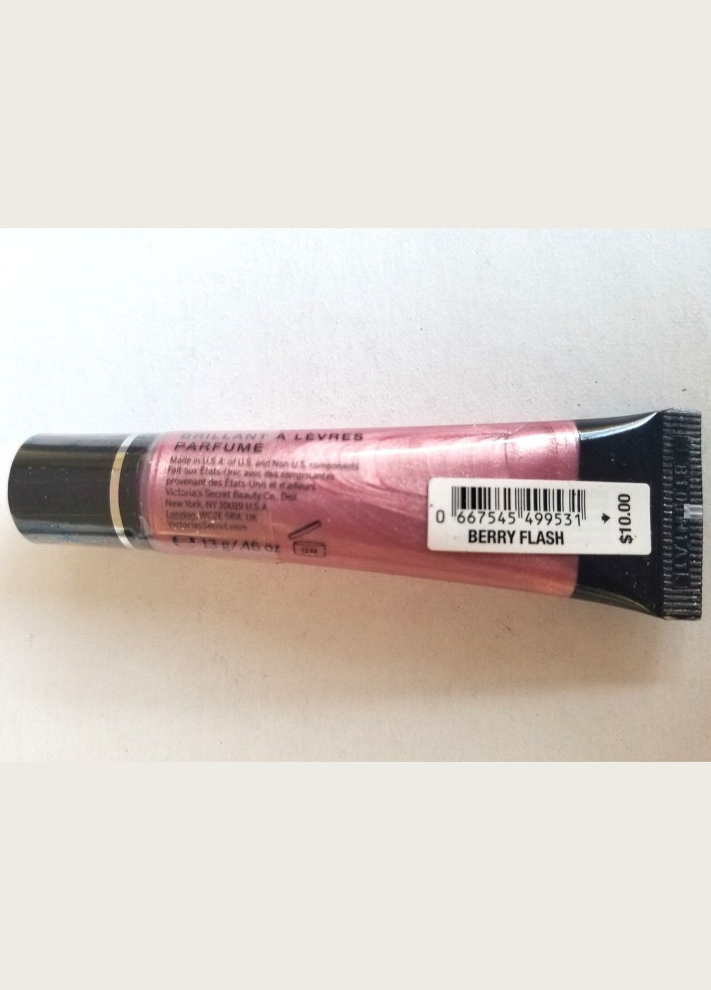 Ароматизированный блеск для губ Satin Gloss Berry Flash Lip Shine 13 г Victoria's Secret (279363893)