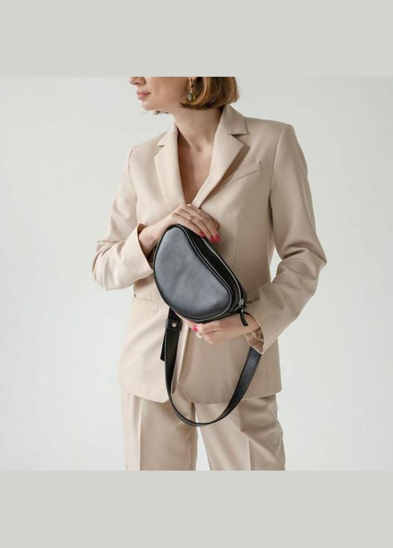 Сумка жіноча шкіряна через плече Ada Чорний The Wings (302007253)