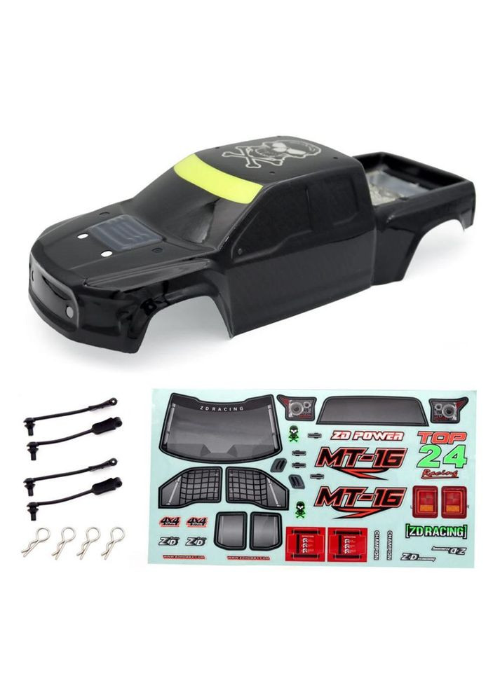 Корпус 16030 для моделей 1/16 (PVC Black) ZD Racing (361964729)