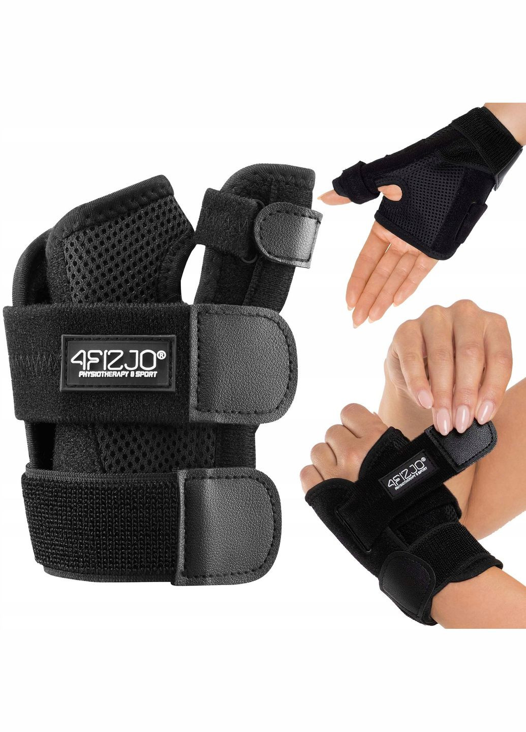 Фиксатор (бандаж) для запястья и большого пальца 1 шт () 4FIZJO P-5907739317537 (341528775)