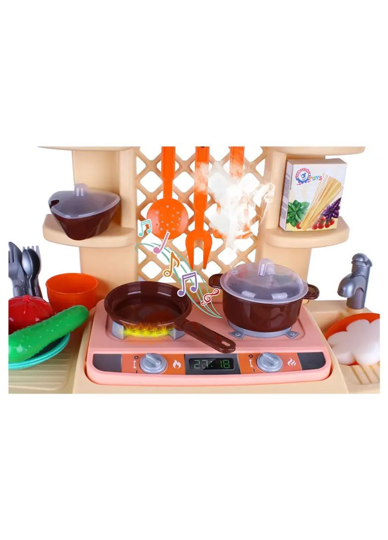 Ігрова кухня з підсвічуванням, звуковими ефектами та холодною парою ТЕХНОК арт.5637 в асортименті ТехноК Тех5637 (370651649)