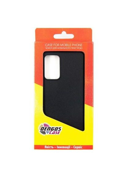 Чохол до мобільного телефона Carbon Samsung Galaxy A52 (black) (DG-TPU-CRBN-121) DENGOS Carbon Samsung Galaxy A52 (black) (366071862)