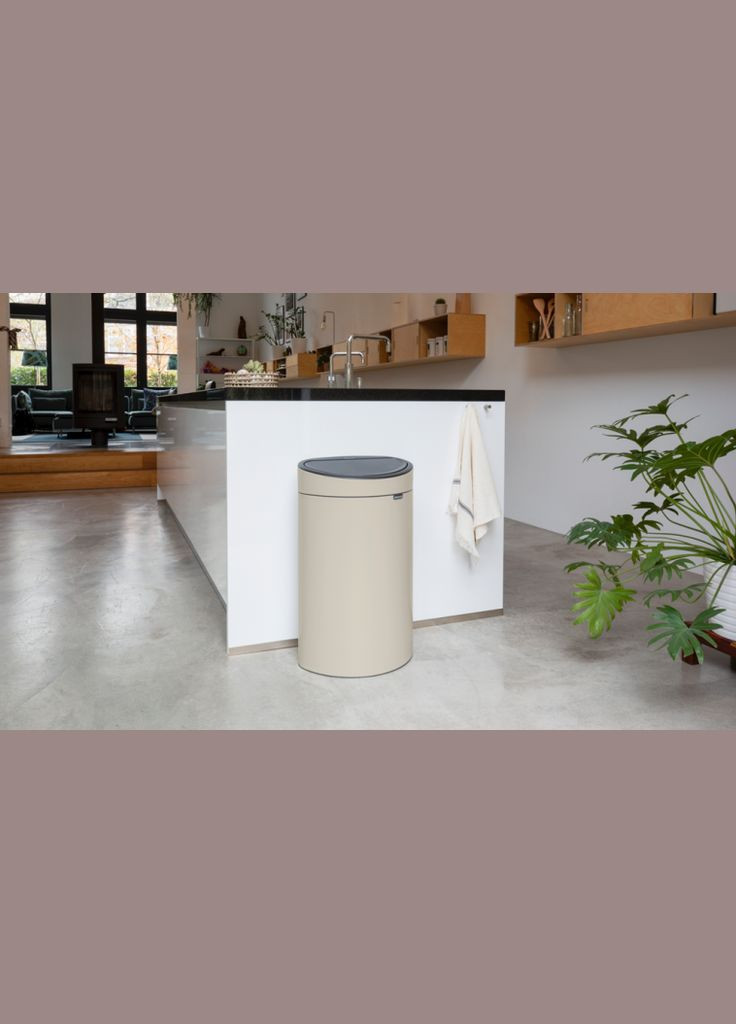Бак для мусора Touch Bin New 40 л Soft Beige (200748) Brabantia (299396389)