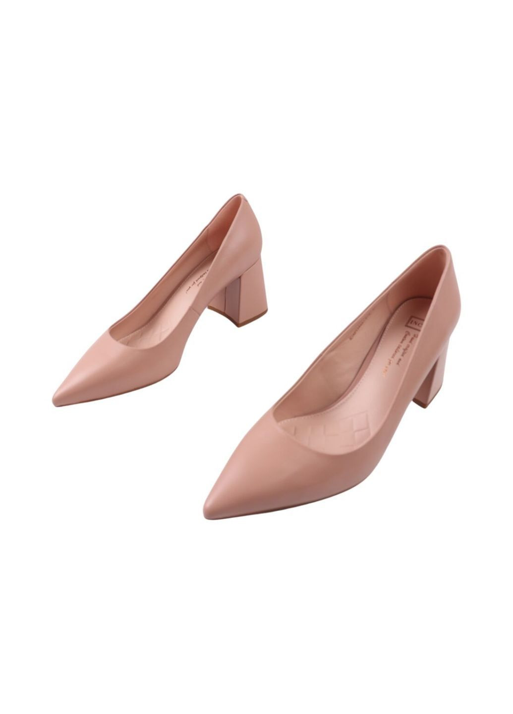 Anemone Туфлі жіночі пудрові натуральна шкіра рожевий з, — (302715413)