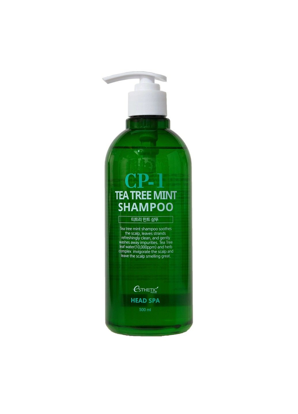 Шампунь для волосся Заспокійливий Tea Tree Mint Shampoo CP-1 500 мл Esthetic House (289134656)