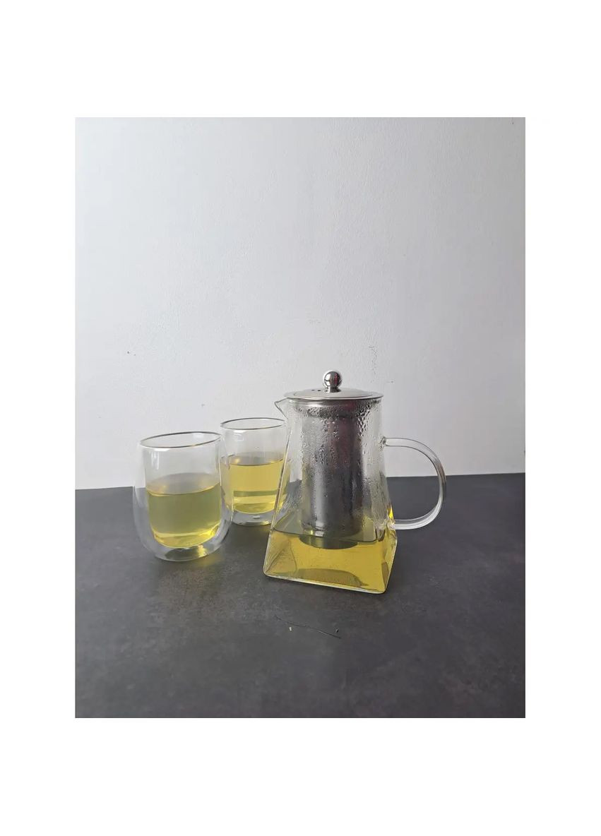 Чайник заварочный LE MANS стеклянный 950мл VT-5502-950 (127366) Vittora (301939090)