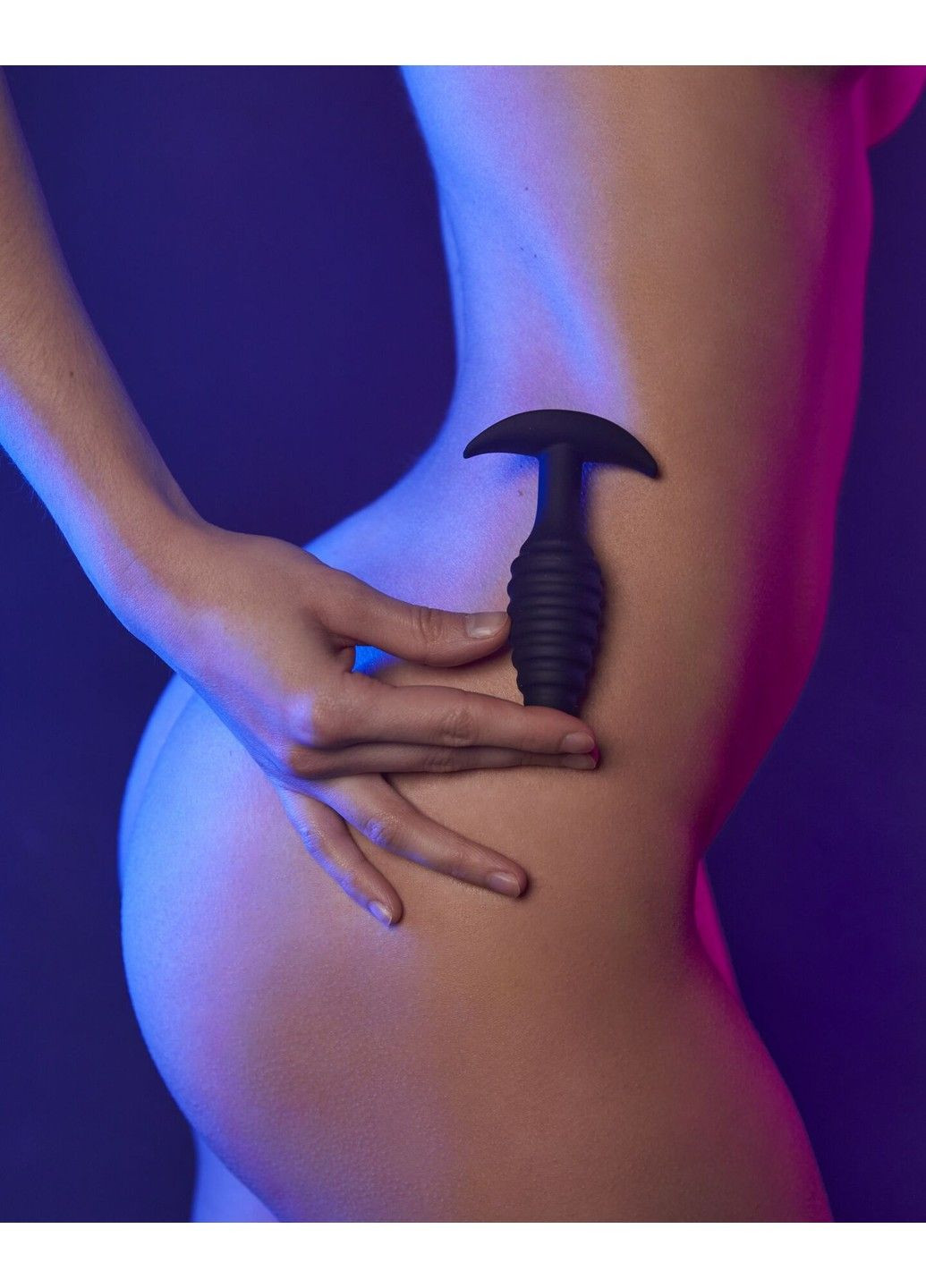 Анальна пробка SPIRAL PLUG діаметр 3 см силікон для анальної стимуляції Dorcel (298473375)