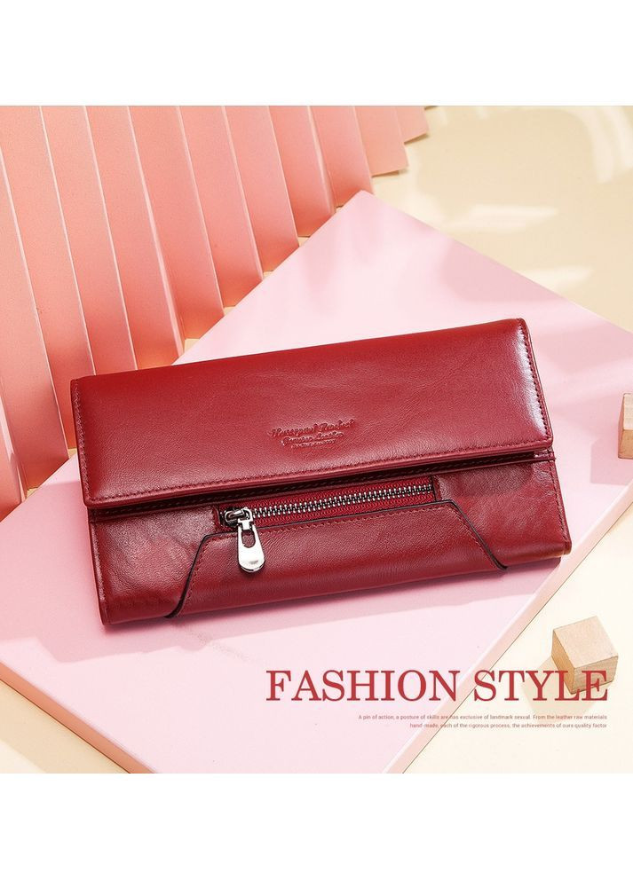 Гаманець Клатч жіночий шкіряний стильний червоний Me BP 931 Red (363555555)