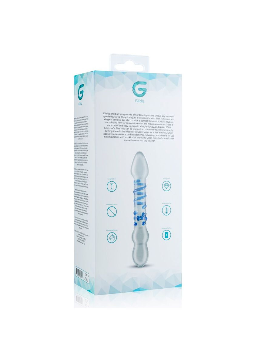 Скляний дилдо Glass Dildo No. 21 - CherryLove Gildo (282709439)