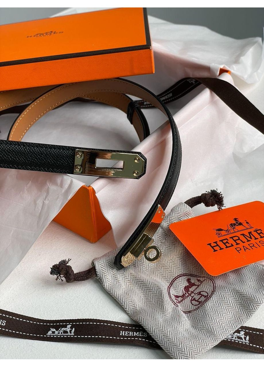 Ремень Kelly 18 Belt Black Leather No Brand (362488683)