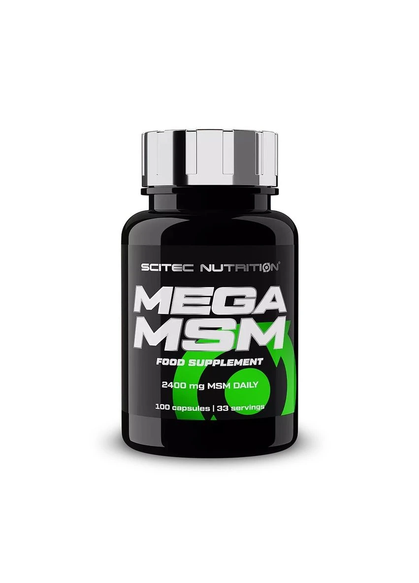 Препарат для суставов и связок Mega MSM, 100 капсул Scitec Nutrition (378790571)