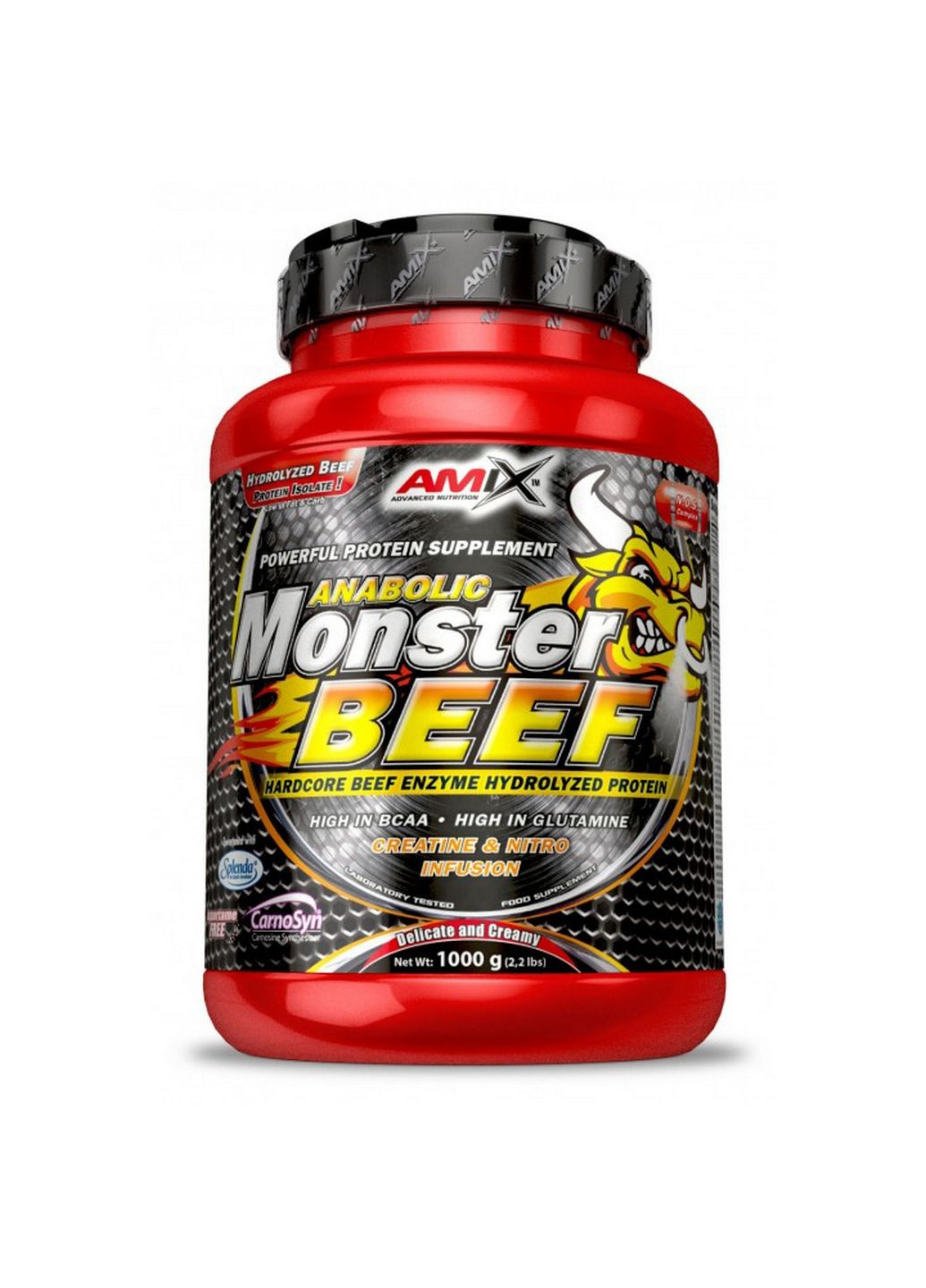 Протеїн Anabolic Monster Beef, 1 кг Ваніль-лайм Amix Nutrition (294927871)
