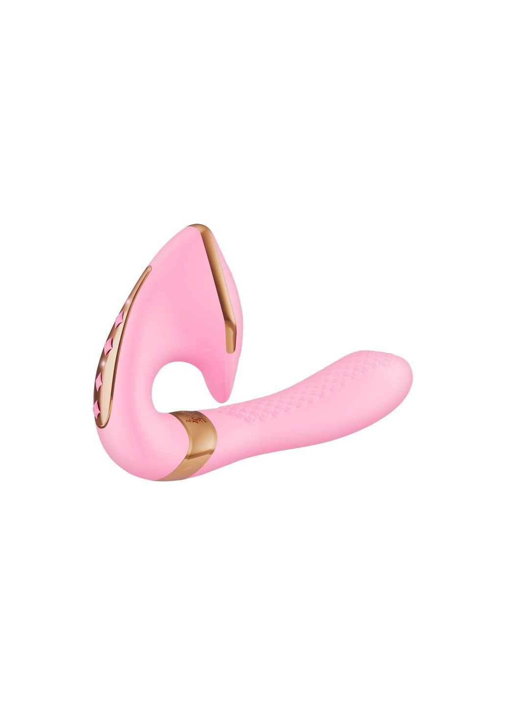 Вагинально-клиторальный вибратор Soyo Light Pink Shunga (316252459)